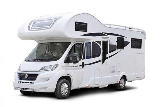 Camper mansardato usato