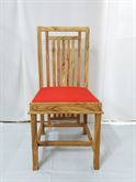 Sedia di design in legno di ulivo