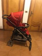Passeggino Peg Marca Perego Pliko rosso - Anteprima 1
