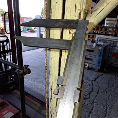 CALIBRO IN ACCIAIO INOX DA 2000 MM