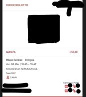 Milano C.le/Bologna 06/03/20
