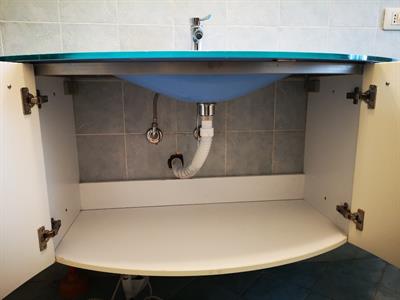 Mobile bagno con specchio