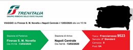 Frecciarossa Firenze - Napoli 13/03