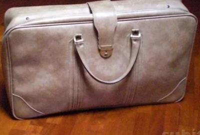 Valigia VINTAGE in pelle