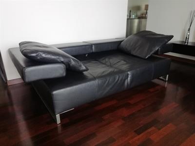 Divano in pelle arketipo serie loft