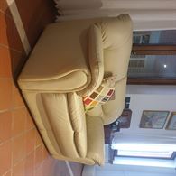 Foto 2 Coppia di divani 100% pelle italiana