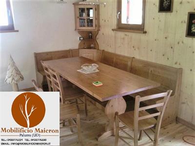 Soggiorno e Taverna Completa in Stile Rustico codCGR12
