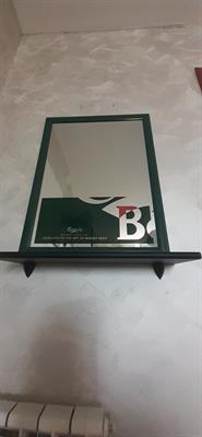 Specchio pubblicitario BIRRA CARSLERG, ottimo stato - Anteprima 1