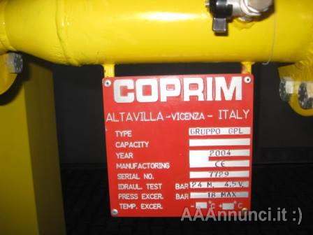 Impianto di GPL defiscalizzato Coprim - ottimo stato - Foto 4