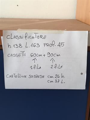Mobile classificatore fascicoli, color ciliegio - Foto 2