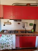 Cucina in mdf rossa