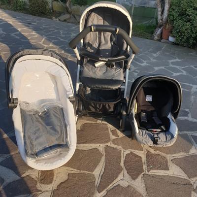 Trio Peg Perego Book Plus51 bianco grigio, mai usata, ottimo stato - Foto 2