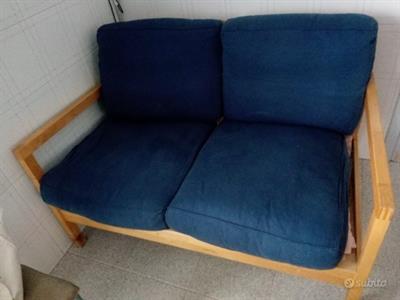 Divano Ikea legno sfoderabile 2 posti - Foto 2