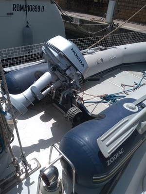 Tender zodiac solid pagliolato con motore Honda 5 cv