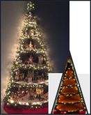 Albero presepe di natale