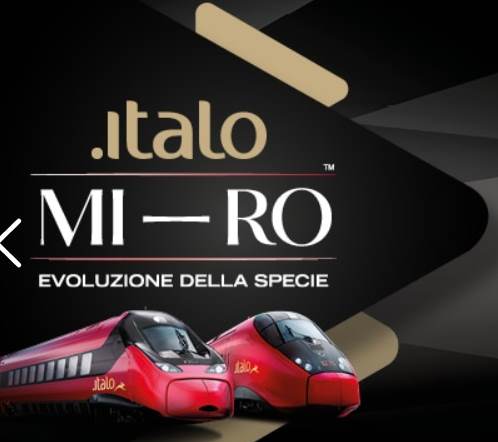3 biglietti treno Milano Centrale - Roma Termini