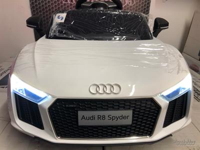 Auto macchina elettrica R8 power bianco, marca takkotoys, colore Nera - Foto 2
