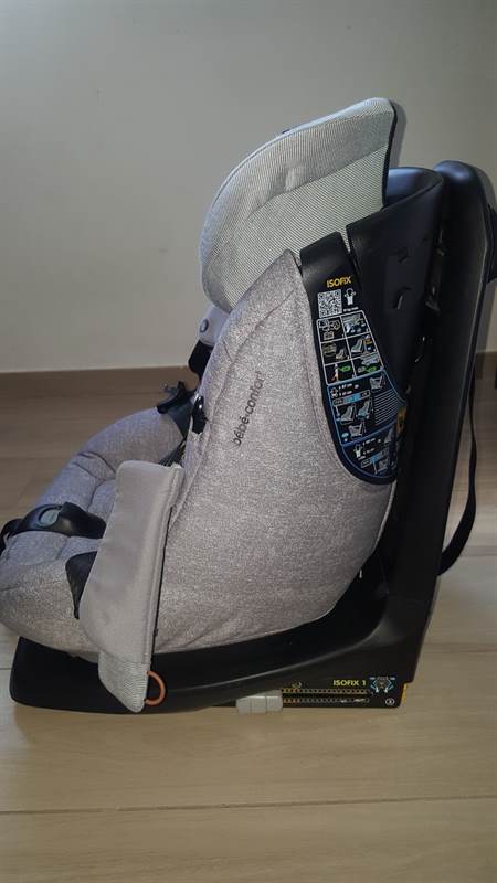 Seggiolino Auto Bébé Confort Axissfix Isofix Girevole, come nuovo - Foto 3