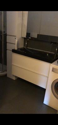 Mobile bagno doppio lavandino con mobile specchio