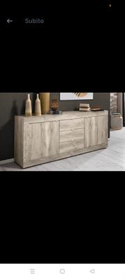 Mobile di legno di pino bianco composto