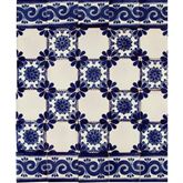 Mirta - Patchwork di Piastrelle Messicane con bordo