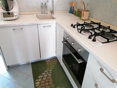 Cucina usata ad angolo