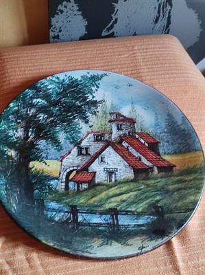 Piatto ceramica di Cefalù.