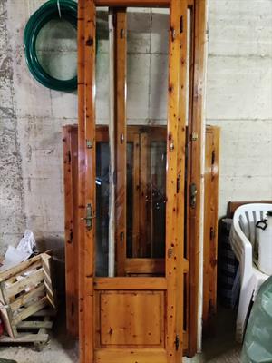 Finestre e porte finestre in legno cipresso