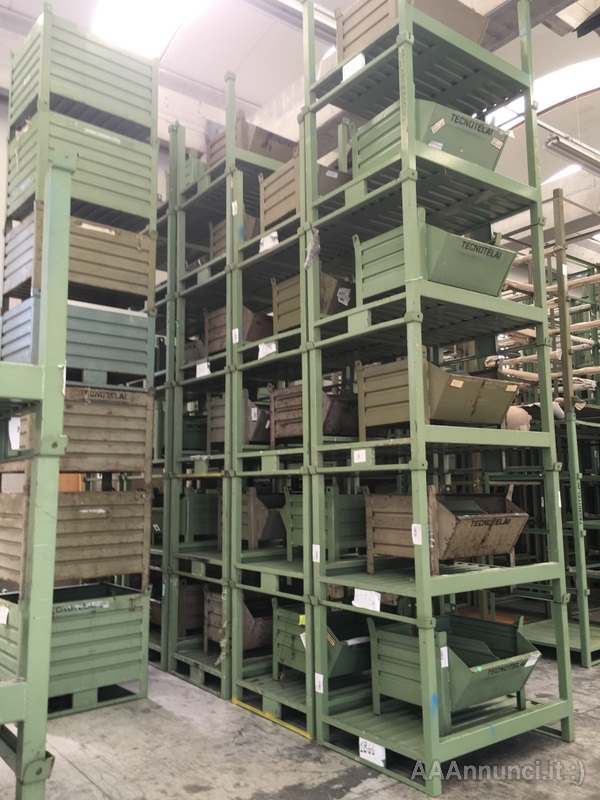Pallet pedane in ferro usati a montati liberi impilabili - Foto 5