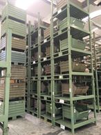 Foto 5 Pallet pedane in ferro usati a montati liberi impilabili
