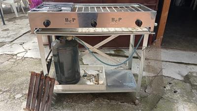 Barbecue a Gas in Acciaio Inox