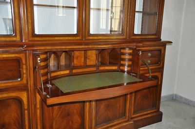 Vetrina credenza massello piuma di mogano - Foto 3