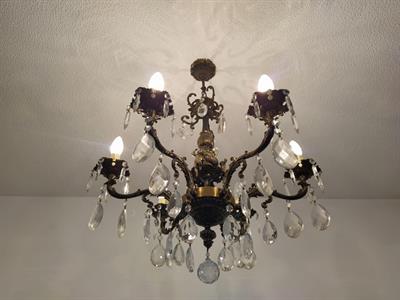 Lampadario Vintage a gocce