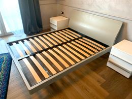 Letto Alf da frè con rete come nuovo