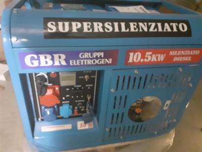Generatore di corrente trifase monofase 10 kw