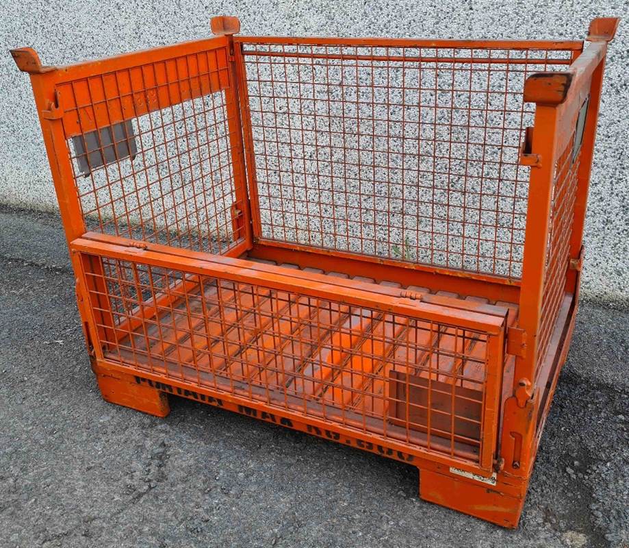 Cassoni contenitori metallici abbattibili usati - Foto 5