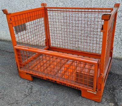 Cassoni contenitori metallici abbattibili usati - Foto 5