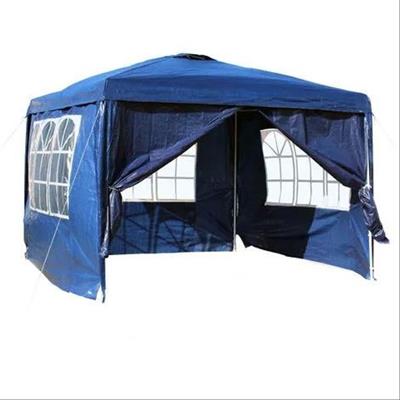 Gazebo 3x3m con teli laterali, pieghevoli