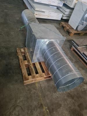 Vortice ventilatore centrifugo a cassonetto usato, mod. QBK - Anteprima 1