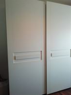 Armadio e comodini - colore bianco, in legno - Anteprima 5