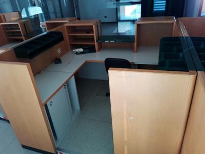 Postazione lavoro completa, in legno - Foto 2