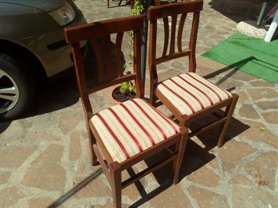 6 sedie noce imbottite