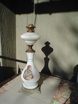 Lume stile '800 raffigurante Napoleone Bonaparte
