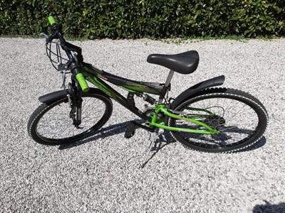 Bike MTB doppia amortizzazione, colore verde, prezzo trattabile - Foto 2