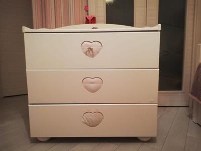 Comò Nanan linea cuore