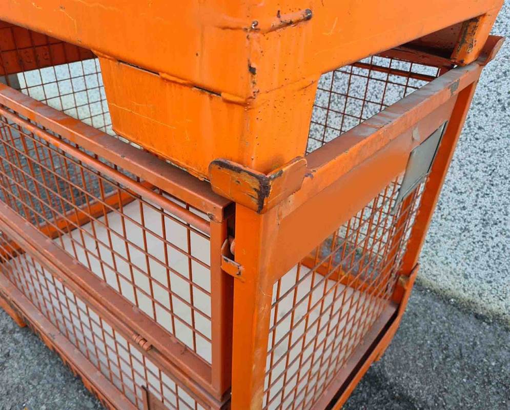 Cassoni contenitori metallici abbattibili usati - Foto 9