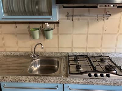 Cucina lineare con piano in marmo granito - Foto 3