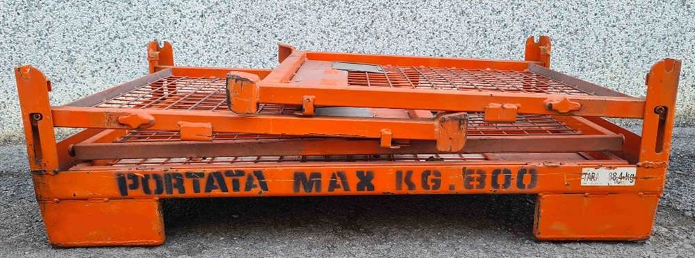 Cassoni contenitori metallici abbattibili usati - Foto 2