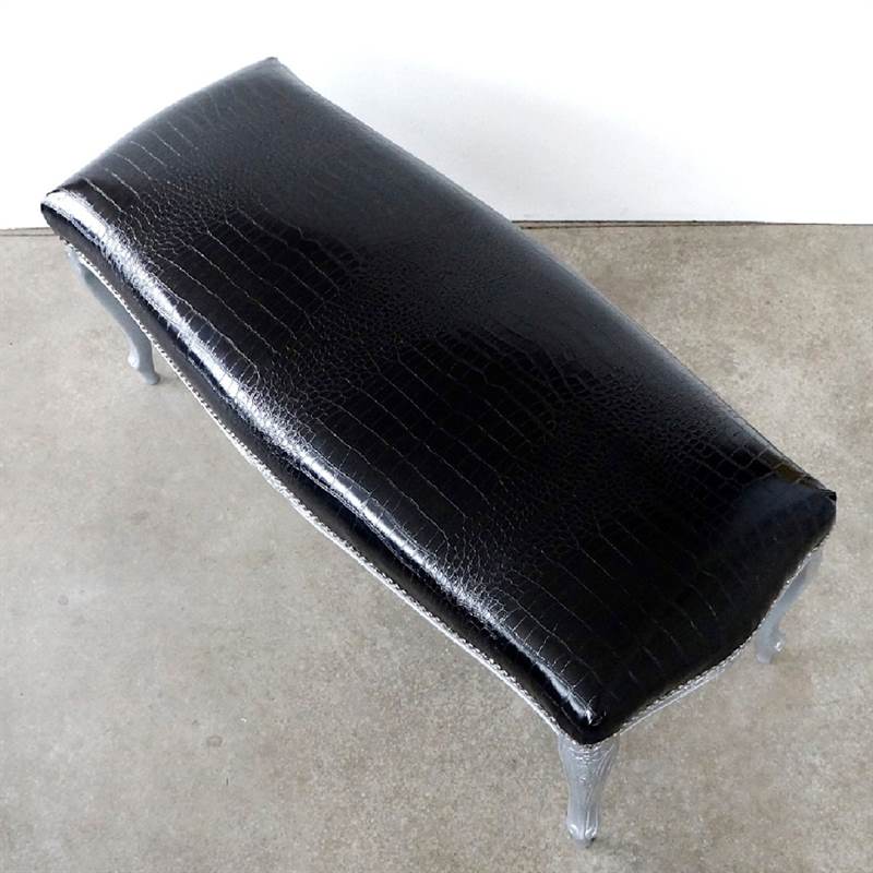 Bordino In Finta Pelle Nera - Per Cucito, Pelletteria E Decorazioni Fai Da Te - Foto 3