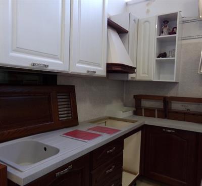 Cucina Componibile Mod. Eva 291 Expò Bicolore